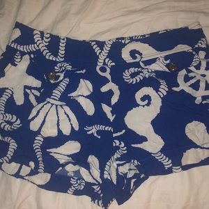 Lilly Pulitzer nautical shorts